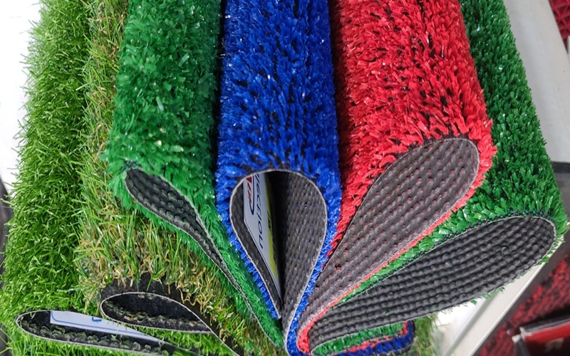 Toptan Çim Halı Rulo - Yeşil rengi - görsel 3