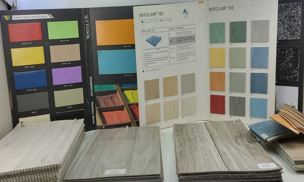 Mineflo Rainbow Serisi Renkli PVC Zemin