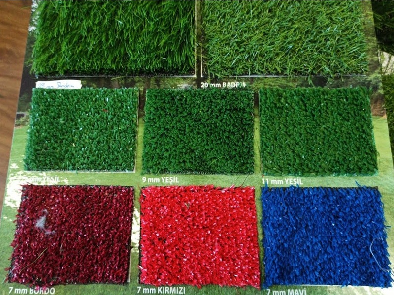 7 mm Mavi Etkinlik Fuar Çim Halısı